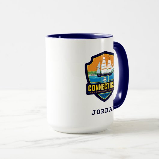 State Pride | Connecticut Mok (Voorkant rechts)