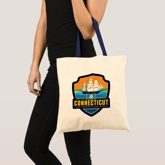State Pride | Connecticut Tote Bag (Voorkant (product))