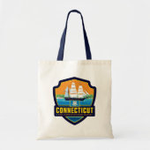 State Pride | Connecticut Tote Bag (Voorkant)