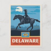 State Pride | Delaware 2 Briefkaart (Voorkant)