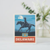State Pride | Delaware 2 Briefkaart (Staand voorkant)