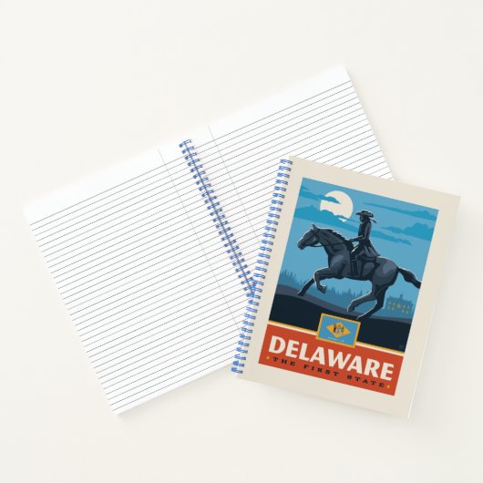 State Pride | Delaware 2 Notitieboek (Binnen)