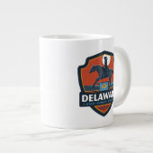 State Pride | Delaware Extra Grote Beker (Voorkant rechts)