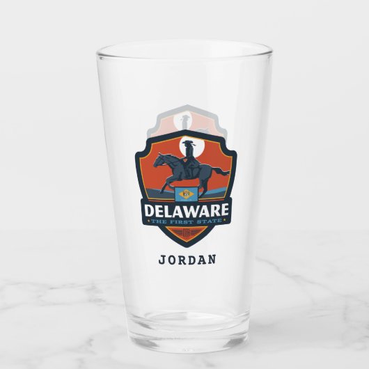 State Pride | Delaware Glas (Voorkant)