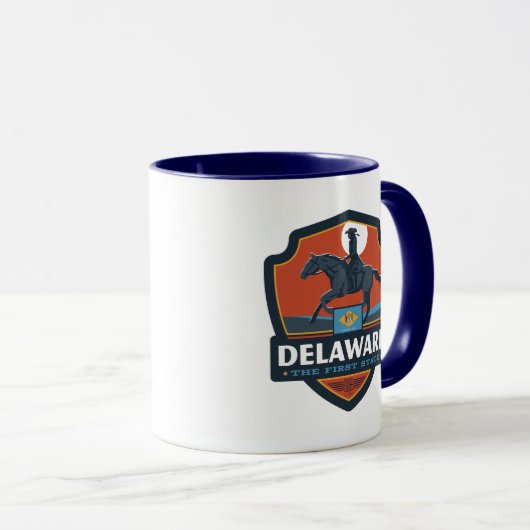 State Pride | Delaware Mok (Voorkant rechts)