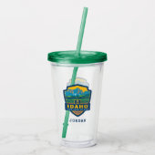 State Pride | Idaho Acryl Drinkbeker (Achterkant)