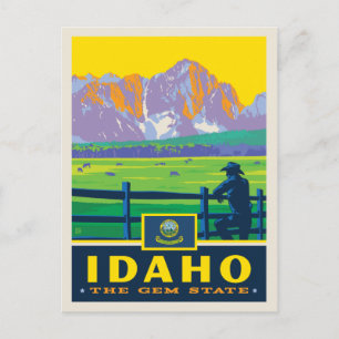 State Pride   Idaho Briefkaart