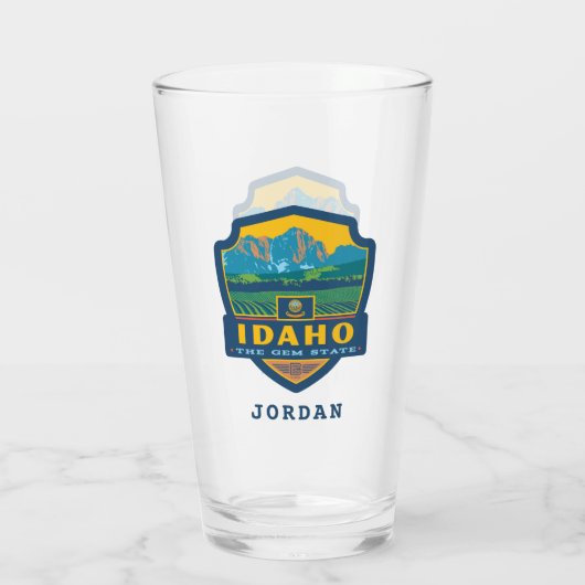 State Pride | Idaho Glas (Achterkant)