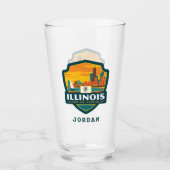 State Pride | Illinois Glas (Voorkant)
