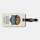 State Pride | Indiana Bagagelabel (Achterkant horizontaal)