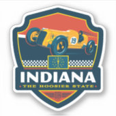 State Pride | Indiana Sticker (Voorkant)