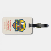 State Pride | Iowa Bagagelabel (Achterkant horizontaal)