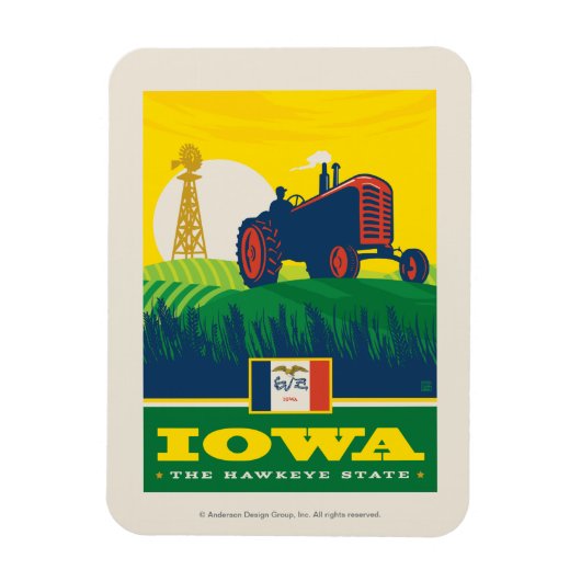 State Pride | Iowa Magneet (Verticaal)