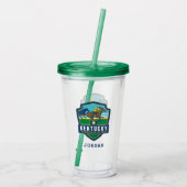 State Pride | Kentucky Acryl Drinkbeker (Achterkant)