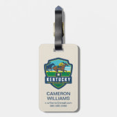 State Pride | Kentucky Bagagelabel (Achterkant verticaal)