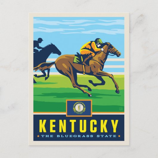 State Pride | Kentucky Briefkaart (Voorkant)