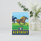 State Pride | Kentucky Briefkaart (Staand voorkant)