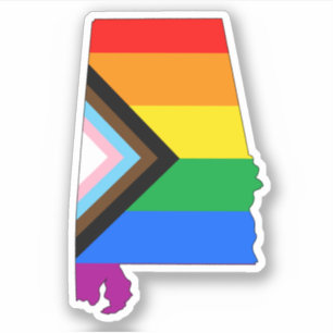 State Pride LGBTQ Voortgangsprots Pride Sticker