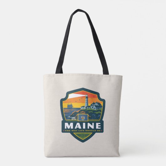 State Pride | Maine Draagtas (Achterkant)