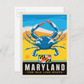 State Pride | Maryland Briefkaart (Voorkant / Achterkant)