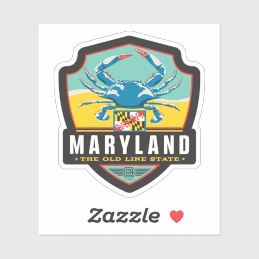 State Pride | Maryland Sticker (Vel)