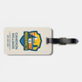 State Pride | Massachusetten Bagagelabel (Achterkant horizontaal)