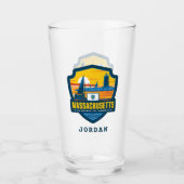 State Pride | Massachusetten Glas (Voorkant)