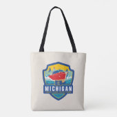 State Pride | Michigan Draagtas (Achterkant)