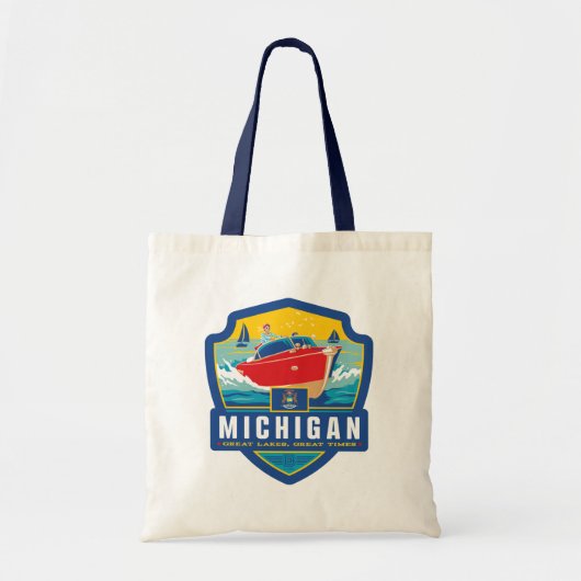State Pride | Michigan Tote Bag (Voorkant)