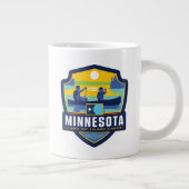 State Pride | Minnesota Extra Grote Beker (Rechts)