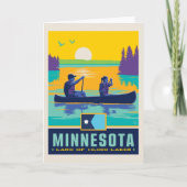 State Pride | Minnesota Kaart (Voorkant)