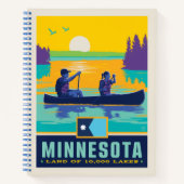 State Pride | Minnesota Notitieboek (Voorkant)