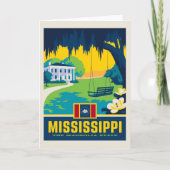 State Pride | Mississippi Kaart (Voorkant)
