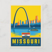 State Pride | Missouri Briefkaart (Voorkant)
