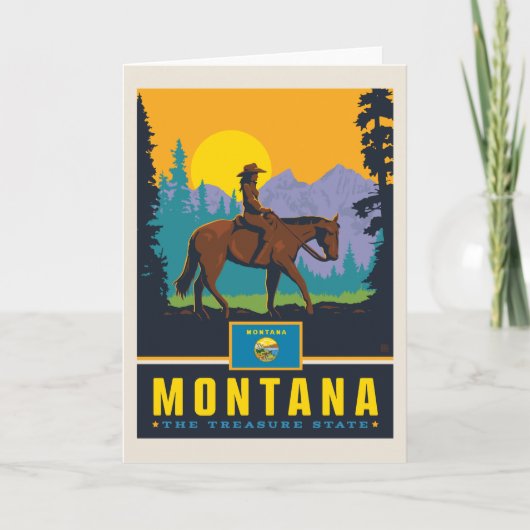 State Pride | Montana Kaart (Voorkant)