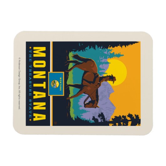 State Pride | Montana Magneet (Horizontaal)