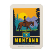 State Pride | Montana Magneet (Verticaal)