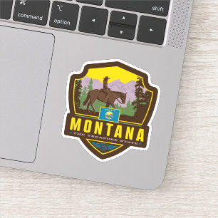 State Pride   Montana Sticker