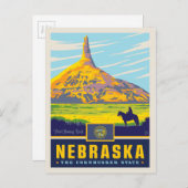 State Pride | Nebraska Briefkaart (Voorkant / Achterkant)