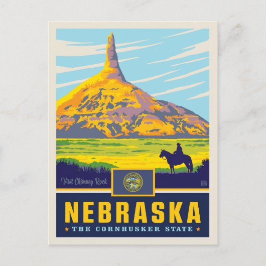 State Pride | Nebraska Briefkaart (Voorkant)