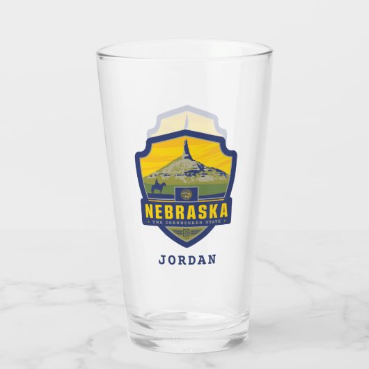 State Pride | Nebraska Glas (Achterkant)