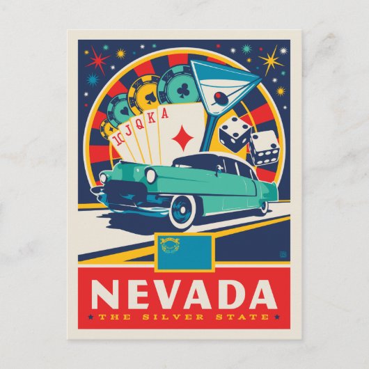 State Pride | Nevada Briefkaart (Voorkant)
