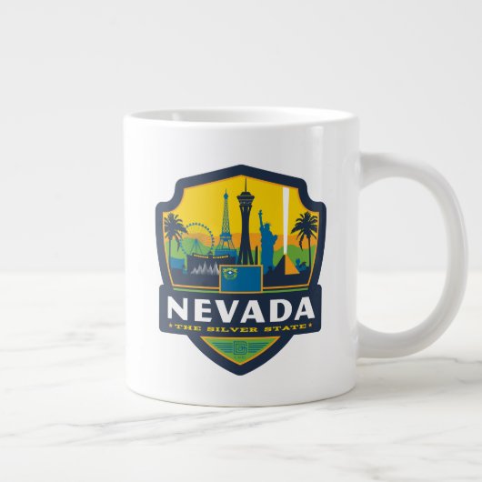 State Pride | Nevada Extra Grote Beker (Rechts)