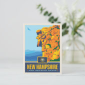 State Pride | New Hampshire Briefkaart (Staand voorkant)
