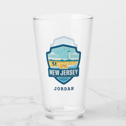 State Pride | New Jersey Glas (Achterkant)