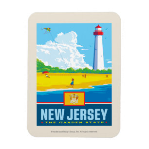 State Pride   New Jersey Magneet