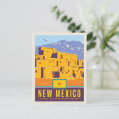 State Pride | New Mexico Briefkaart (Staand voorkant)