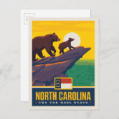 State Pride | North Carolina Briefkaart (Voorkant / Achterkant)