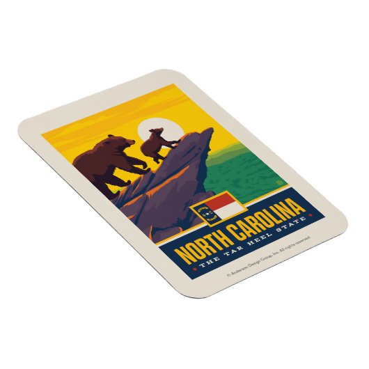 State Pride | North Carolina Magneet (Rechterzijde)