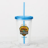 State Pride | North Dakota Acryl Drinkbeker (Voorkant)